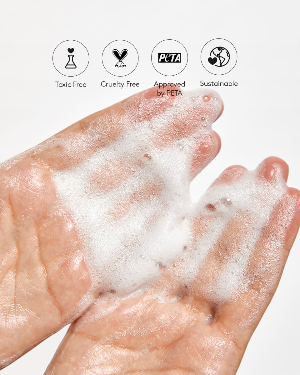 Schiuma detergente Detox
