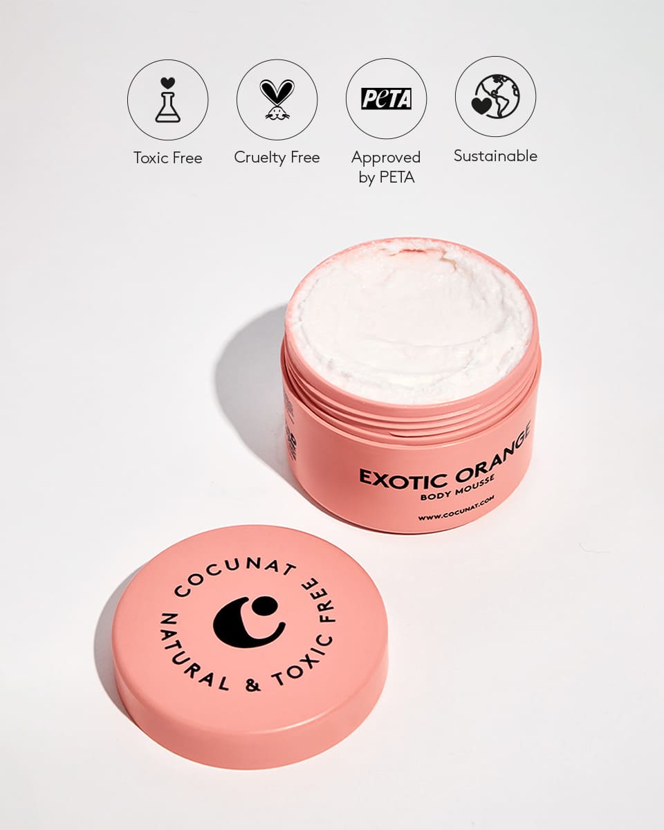 Körper-Mousse Exotische Orange